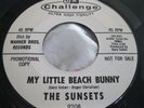 Rare Surf Rock 45 : The Sunsets   My Little Beach Bunny   Challenge 9208 Promo