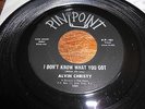 Alvin Christy FUNK SOUL 45 I Dont Know What You Got / I'm So Proud