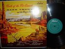RARE-HANK THOMPSON-North of the Rio Grande-1955 turquoies,1st press-T-618-Mint-