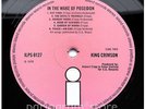 King Crimson - In The Wake Of Poseidon - UK 1970 1st Press A1/B1 LP - EXCELLENT