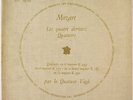 VEGH QUARTET MOZART STRING QUARTETS LES DISCOPHILES FRANCAIS 2LP DF 59-60 NM