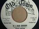 FREDDIE HOUSTON   IF I HAD KNOWN   HEAR  RARE POPCORN NORTHERN 45   OLD TOWN