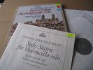 PIERRE FOURNIER BACH COMPLETE UNACCOMPANIED 6 CELLO SUITES ARCHIV 3 LP BOX