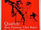 QUARTET: RUSS FREEMAN AND CHET BAKER - PACIFIC JAZZ REC./KING REC. JAPAN - PROMO