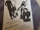 THE CRAMPS rare UK 1979 ORIGINAL HANDBILL FOR 1ST UK TOUR / PUNK / LUX INTERIOR