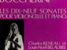 4lp box fy 011/014 boccherini 19 sonatas reneau/belaubre ex/nm box vg+