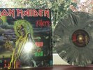 IRON MAIDEN  KILLERS  RARE LIMITED EDITION ON GREY SPLATTER VINYL HOLLAND PRESS