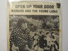 RARE GARAGE PSYCH 45 RICHARD AND THE YOUNG LIONS  OPEN UP YOUR DOOR w/ PIC SLEEV