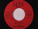 CONTENDERS: The Clock / Look At Me 45 (FW in dead wax, 2nd press) Vocal Groups