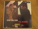GERRY MULLIGAN PAUL DESMOND QUARTET US LP '58 VERVE  deep groove NEAR MINT