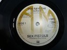 RARE SEX PISTOLS GOD SAVE THE QUEEN BLACK VINYL A&M 100 ONLY FREDDY MERCURY