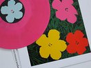 ANDY WARHOL ART COVER FLOWERS LP PINK VINYL LIMITED 150 RECORD MINT
