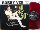 BOBBY VEE - JAPAN RED WAX LP / SINGS HITS OF THE ROCKIN' '50'S  LP-7382
