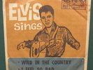 Elvis Presley Portrait Sleeve Wild In The Country 45 Australia 1965