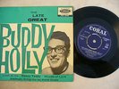 BUDDY HOLLY EP THE LATE GREAT coral round  FEP 2044 ex++