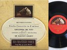 GIOCONDA DE VITO:Mendelssohn Vln Concerto:EMI 10