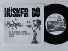 HUSKER DU In A Free Land NEW ALLIANCE VG++ 7