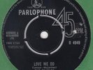BEATLES - LOVE ME DO Parlophone 45 2nd press black label Ex