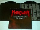 Manowar - The Triumph of Steel rare first press 2LPs Vinyls Metal 1992 Atlantic