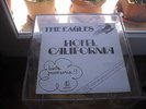 EAGLES HOTEL CALIFORNIA  TEST PRESSING WITH TEMPORARY  DIFFERENT COVER
