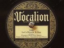 78 RPM   Frankie Half Pint Jaxon, Vocalion 1285, EE-  Jazz