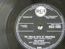 78rpm BELAFONTE twelve days of christmas / silent night