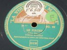 Yvette Guilbert Irène Aïtoff  « Madame Arthur » et « Le fiacre » 78 RPM 10''