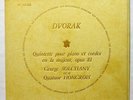 QUATUOR HONGROIS, SOLCHANY - DVORAK quintet DISCOPHILES FRANCAIS LP EX+