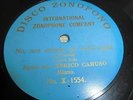 78RPM ZONOFONO CARUSO ENRICO( no, non chiuder gli occhi vaghi) germania 1903