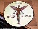 NIRVANA - IN UTERO 10TH ANNIV. UK '03 PIC LP PICTURE DISC VINYL RECORD EX COBAIN