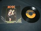 AC/DC - For those about to rock 7” vinyl single Italy promo Atlantic W11721 rare