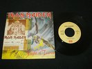 IRON MAIDEN Flight of Icarus 7” vinyl single EMI 1983 Italy Italian + ticket