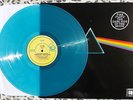 PINK FLOYD,DARK SIDE OF THE MOON,RARE UK BLUE VINYL L.P.not picture discendless