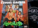 PROCOL HARUM Homburg EP EMI Singapore 7  PICTURE SLEEVE 45 NM RARE