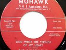THE DIMENSIONS 45 Zing Went The Strings Of My Heart MOHAWK Doo WOP CC1264