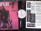 PEARL JAM Ten Original 1991 epic release + inner Vinyl LP