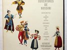SAXF 798 - KARAJAN - ROSSINI 6 overtures COLUMBIA stereo LP EX+