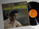 Elvis LP Paradise Hawaiian Style RD-7810 LPM 3643 UK 1969 RARE large orange MONO