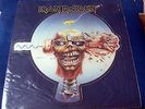 IRON MAIDEN CAN I PLAY WITH MADNESS SHAPED PIC DISC 1988  EMI  EMP 49