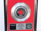 Queen & David Bowie, Under Pressure, Platin Record, Schallplatte, Award, goldene