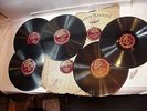 7 Victor Victrola Batwings+,  78 RPM, 12