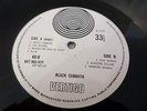 Black sabbath LP Same UK large Vertigo swirl press PLAYS PERFECT Misspelt Ossie