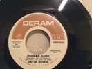 DAVID BOWIE DERAM RUBBER BAND Promo 45 Rare Demo London Boy's 1966 Love You Till