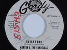 Northern Soul 45 MARTHA & VANDELLAS Quicksand GORDY HEAR