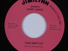70s Soul 45 JIMMY JONES Love Don't Lie JIMILYNN VG++ HEAR