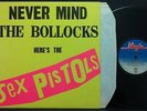 SEX PISTOLS Never Mind The Bollocks LP EX UK 1977 EMI Miscredit A5/B5 w/ Inner