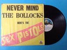 SEX PISTOLS LP MEXICAN NEVER MIND THE BOLLOCKS RARE MISPRINTED 11 TRACK LP PUNK