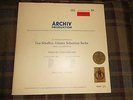 PIERRE FOURNIER - BACH CELLO SUITES 3 + 4 -  ARCHIV Red Stereo LP