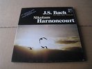 HARNONCOURT BACH COMPLETE UNACCOMPANIED 6 CELLO SUITES HARMONIA MUNDI 3 LP BOX