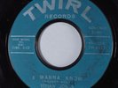 R&B Soul 45 VIVIAN JONES I Wanna Know TWIRL HEAR
